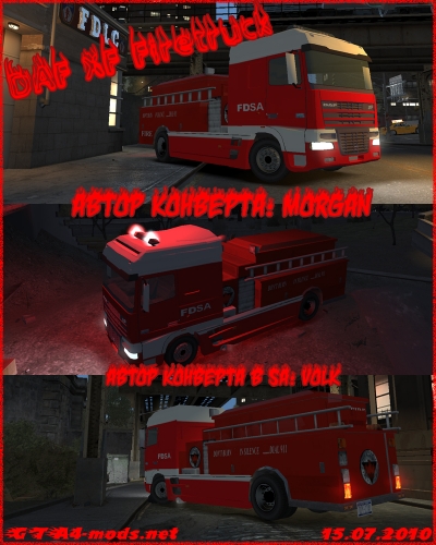 DAF XF Firetruck